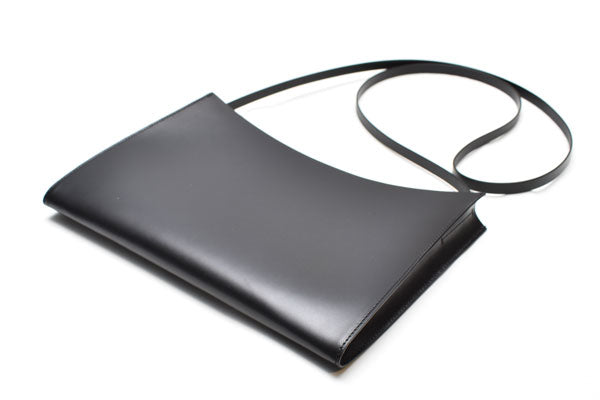 foot thecoacher <BR>フットザコーチャー<br>SHOLDER BAG <BR> SIZE【S 】<BR>LONG / ポーチ　BLACK<BR>【FTA2112003】<BR>【MEN'S / WOMEN'S】