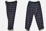 30% OFF SALE<br>A KIND OF GUISE <BR> アカインドオブガイズ <br>SAMURAI TROUSERS  <BR>ウエストシャーリングイージーパンツ<BR> MIDNIGHT BLACK CHECK<BR> 【205 823】AKOG【MEN'S】