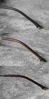 RIGARDS / リガーズ <BR>"RG1094" <BR>HORN + TITANIUM<BR>ナチュラルホーンサングラス<BR>【RG1094】<BR>【MEN'S/WOMEN'S】