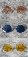RIGARDS × UMA WANG<BR>リガーズ × ユマワン<BR>"RG00UW6"<BR> PINCE-NEZ OVAL<BR>STAINLESS STEEL <BR>VINTAGE SILVER<BR>サングラス【RG00UW6】<BR>【MEN'S/WOMEN'S】