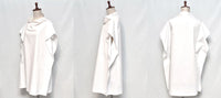 30%OFF SALE<br>SOFIE D'HOORE ソフィードール<br> " CAPE-STYLE TOP WITH HIGH SLIT NECK " <br>スリットネックケープスタイルブラウス <br>【BATAILLE - CPOP】【WOMEN'S】