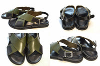 40% OFF SALE <BR>SOFIE D'HORE <br>ソフィードール <br>"FACT" / クロスストラップサンダル<br>【FORTE LVEG】<br> 【MEN'S】【OUTLET】