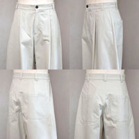 STUDIO NICHOLSON<br> スタジオニコルソン <br>"SORTE"<br>DEEP PLEAT VOLUME PANT<BR>ダブルプリーツボリュームパンツ<br>【SNM-351】【MEN'S】