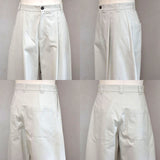 STUDIO NICHOLSON<br> スタジオニコルソン <br>"SORTE"<br>DEEP PLEAT VOLUME PANT<BR>ダブルプリーツボリュームパンツ<br>【SNM-351】【MEN'S】