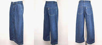 STUDIO NICHOLSON <br>スタジオニコルソン <br>"PUCH"<br>WASHED DENIM PANT<BR>ウォッシュドデニムパンツ<br>【SNM-546】【MEN'S】