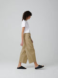 OFF SALE!<BR>STUDIO NICHOLSON <BR>スタジオニコルソン<br>"DORDONI" <BR>POLISHED COTTON VOLUME PANTS<BR>ポリッシュドコットンボリュームパンツ<BR>3色展開【SNW-145 DORDONI TWILL】【WOMEN'S】