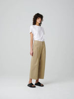 OFF SALE!<BR>STUDIO NICHOLSON <BR>スタジオニコルソン<br>"DORDONI" <BR>POLISHED COTTON VOLUME PANTS<BR>ポリッシュドコットンボリュームパンツ<BR>3色展開【SNW-145 DORDONI TWILL】【WOMEN'S】